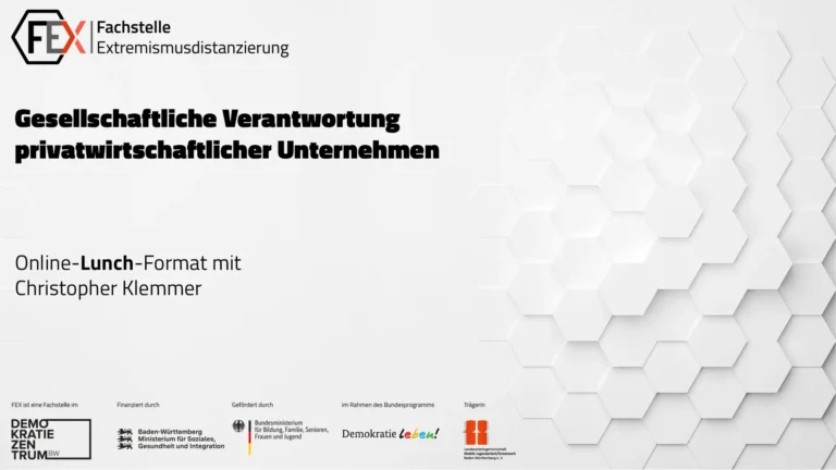 Gesellschaftliche Verantwortung privatwirtschaftlicher Unternehmen