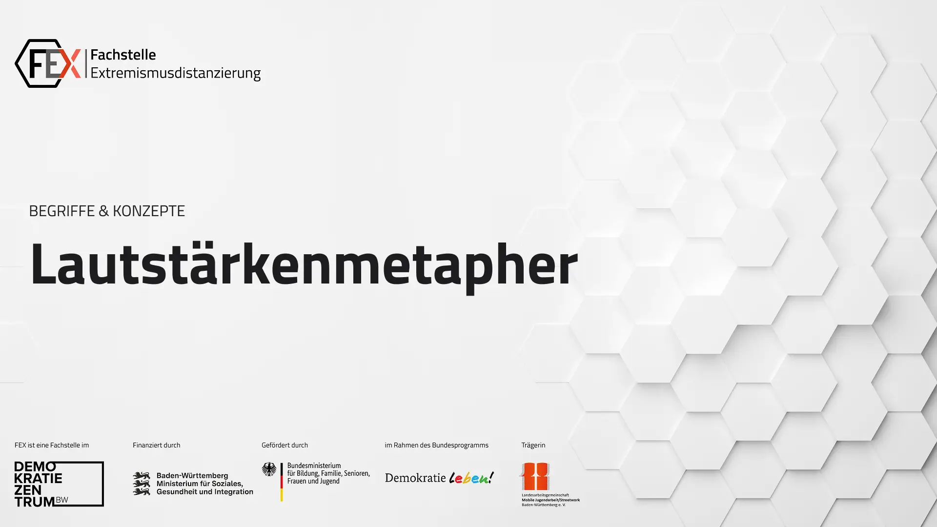 Lautstärkenmetapher: Diskriminierung differenziert betrachten