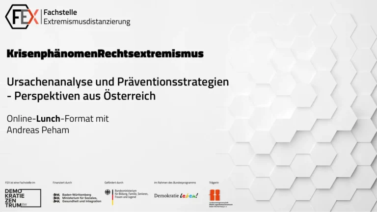 Krisenphänomen Rechtsextremismus: Ursachenanalyse und Präventionsstrategien – Perspektiven aus Österreich