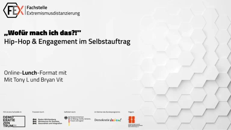 Wofür mach ich das?! – Hip-Hop & Engagement im Selbstauftrag