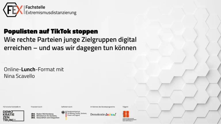Populisten auf TikTok stoppen