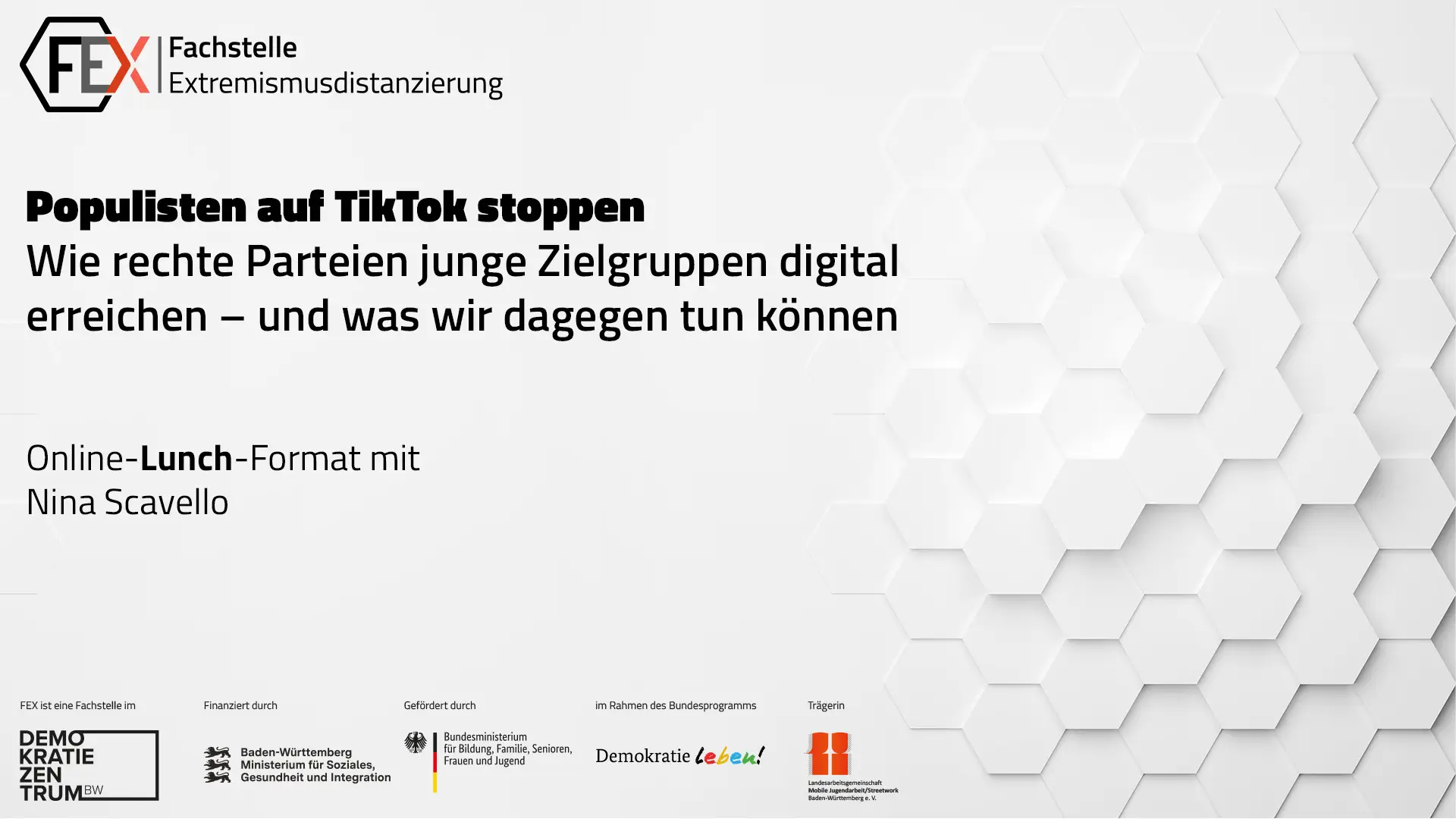 Populisten auf TikTok stoppen